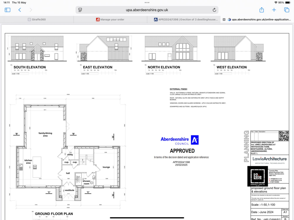 West Of Whitehouse Farm, Montgarrie, AB33 - View 2
