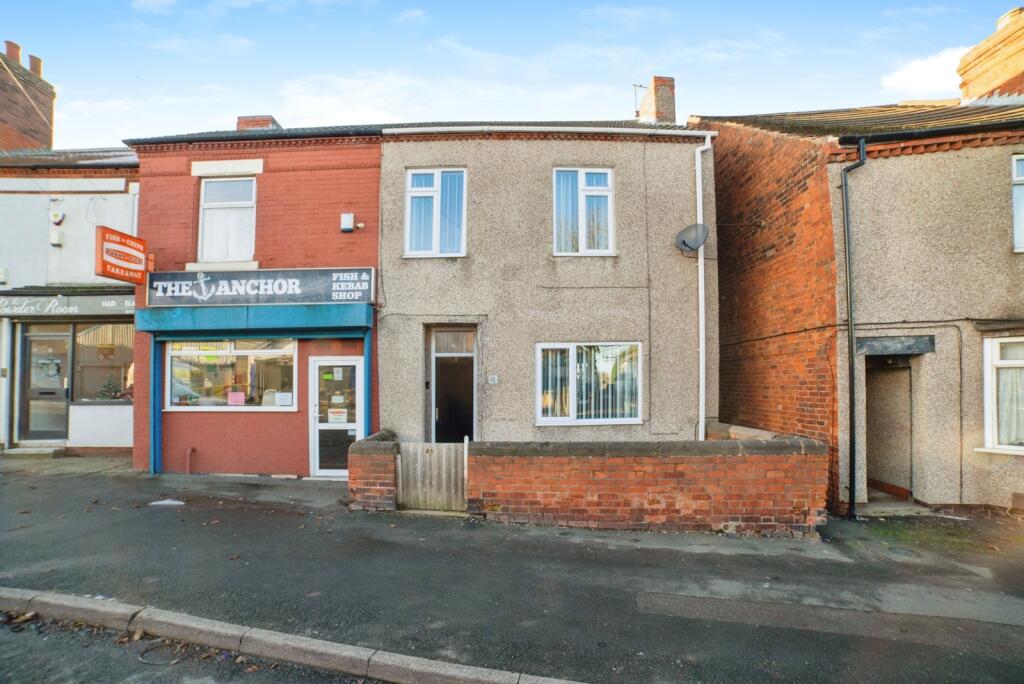 3-bed terraced on Market Street, South Normanton, Alfreton, Derbyshire, DE55, £129,950