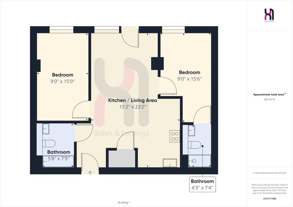 2 bedroom flat for rent