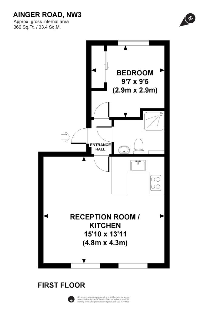 1 bedroom flat for rent