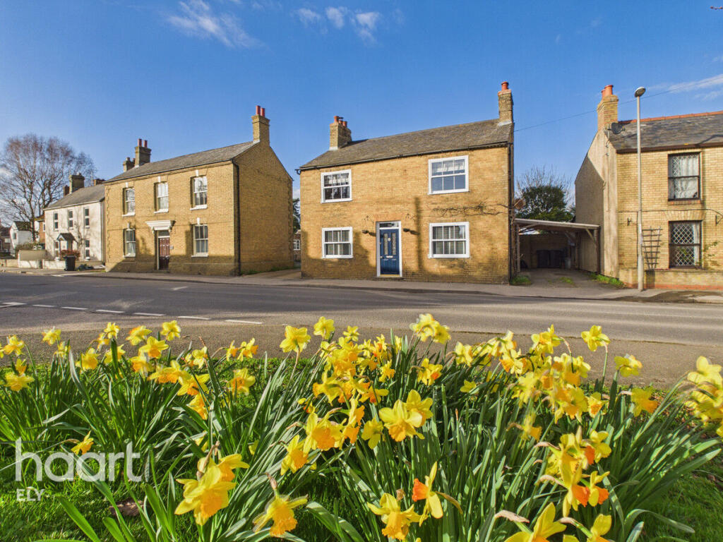 3-bed detached on High Street, Wilburton, £375,000