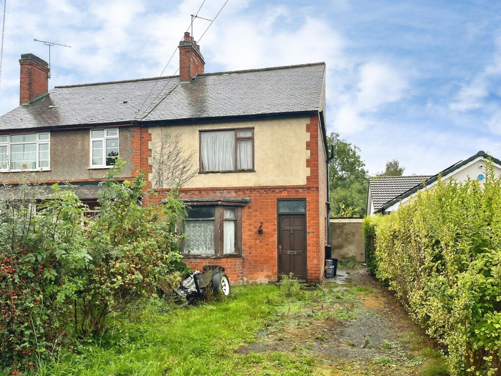 2-bed semi-detached on 99 Stapleton Lane, Barwell, Leicester, Leicestershire LE9 8HE, £30,000