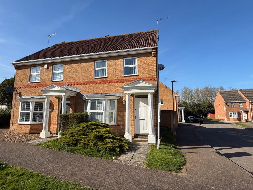 3-bed semi-detached on Woodgate Road, Wootton, Northampton, NN4, £287,500
