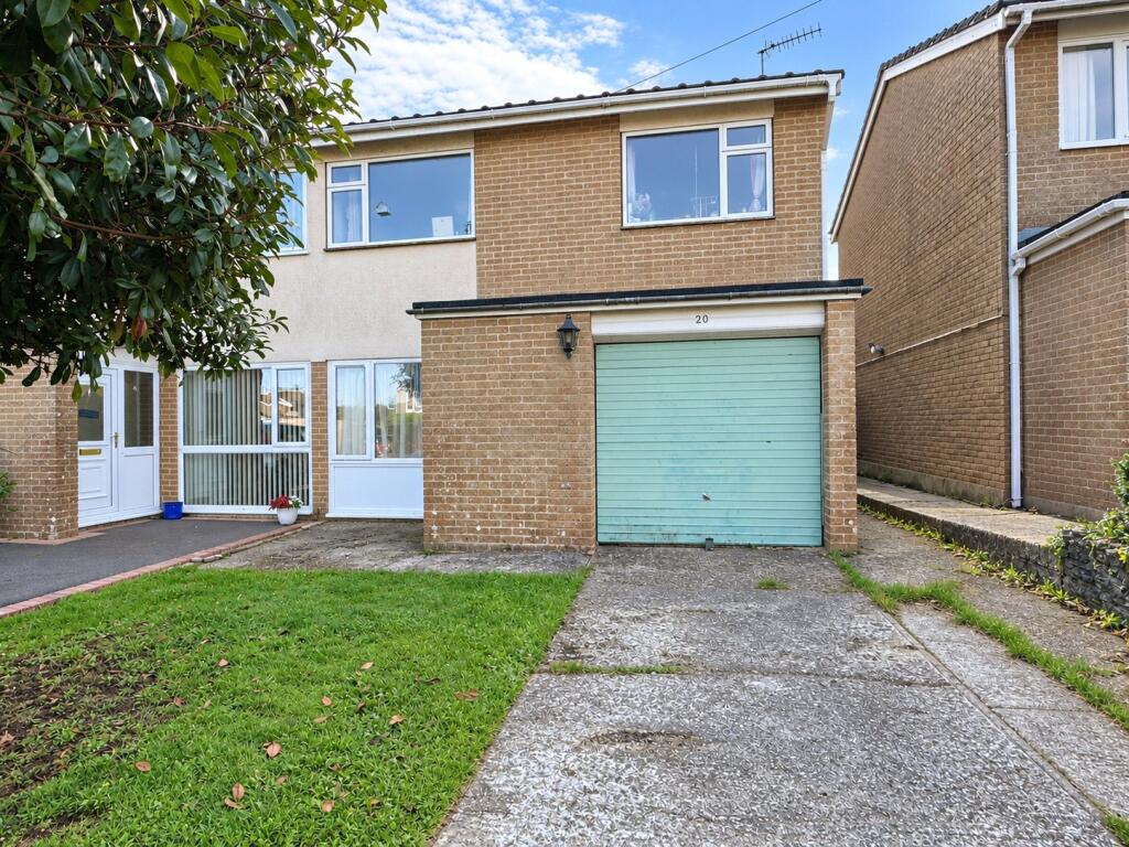 3-bed semi-detached on Watermead, South Chard, Somerset, TA20, £225,000