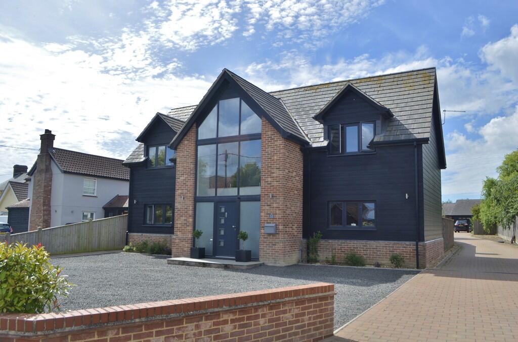 4-bed detached on Falkenham Road, Kirton, £695,000
