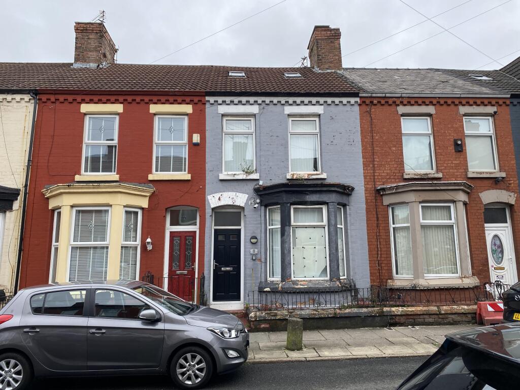 6-bed terraced on 8 Hannan Road, Liverpool, Merseyside, L6, £70,000