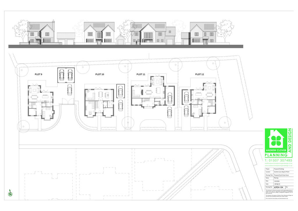 Plots 9-12  Sunshine Avenue, Burgh le Marsh, Skegness, Lincolnshire, PE24 5BW photo 2