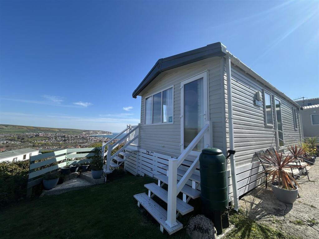 2-bed caravan on Swanage Bay View Caravan Park, £30,000