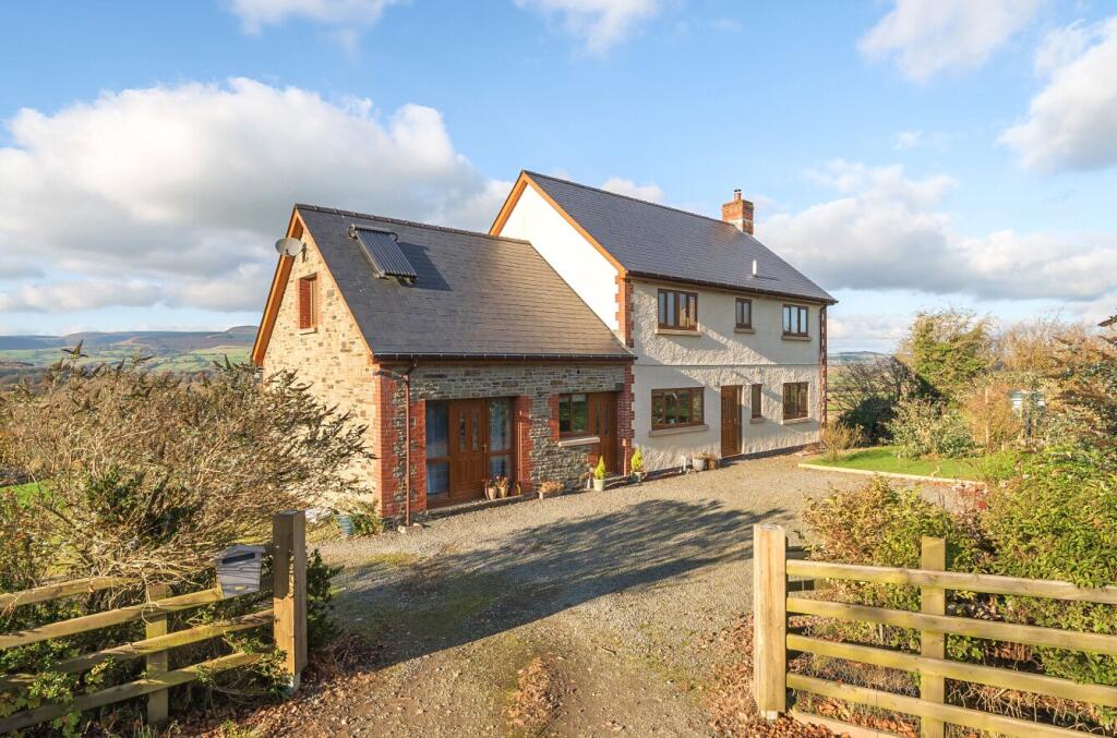 4-bed detached on Old Radnor, Presteigne, Powys, £385,000