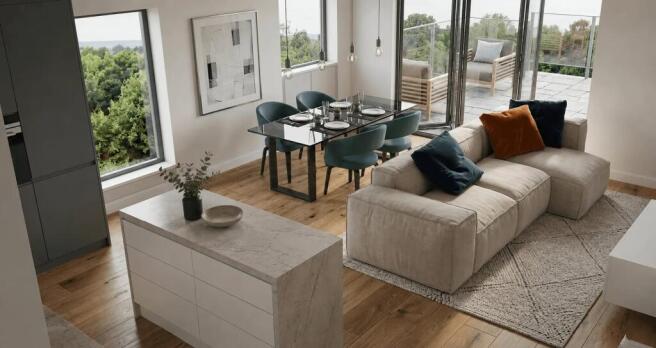 Kitchen Living 4 LR