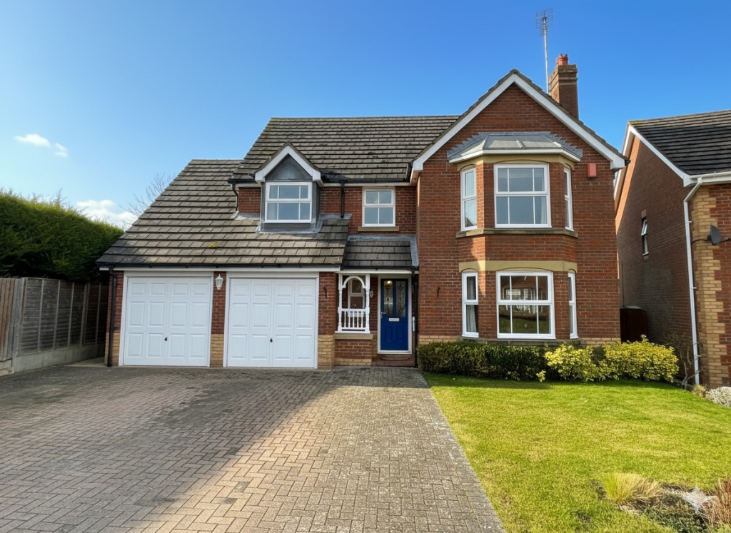 5-bed detached on Gatehill Gardens, Luton, Bedfordshire, LU3 4EZ, £690,000