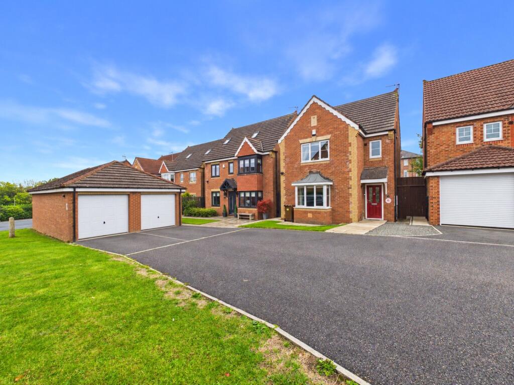 4-bed detached on Ferguson Court, Bishop Auckland, Durham, DL14, £240,000