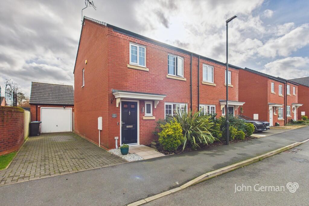 3-bed semi-detached on St. Cuthberts Road, Doveridge, £269,995
