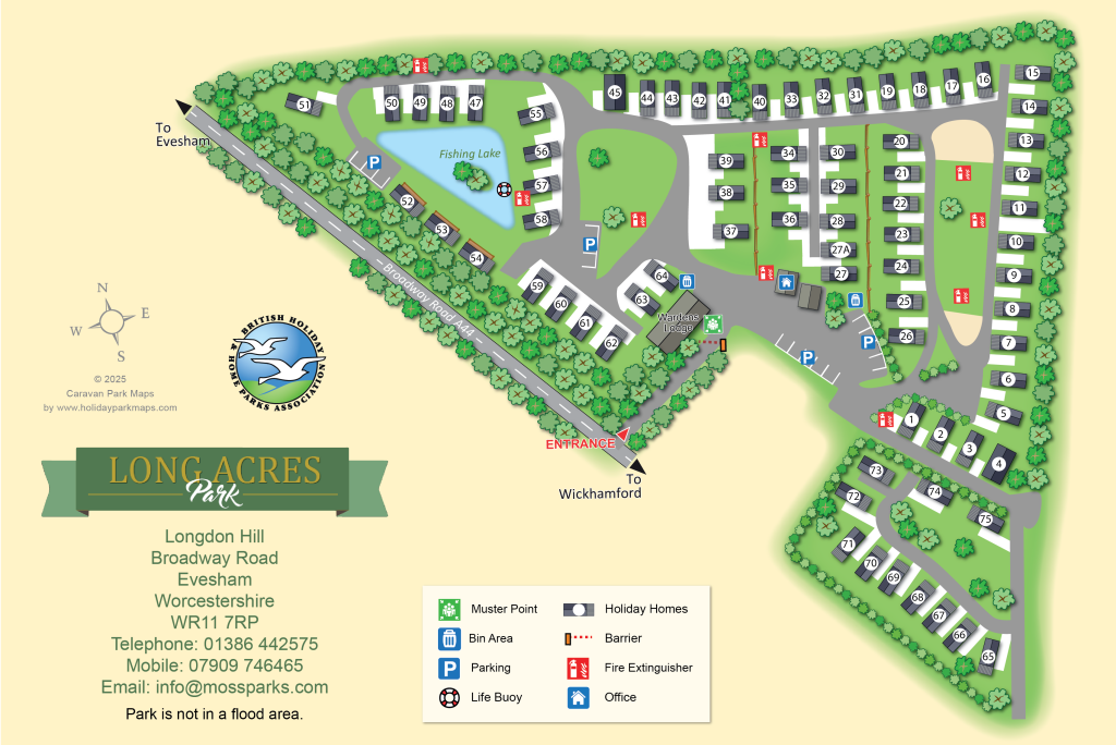 NEW Two Bed Delta Langford (41x14) 2025 , Long Acres Park, Broadway Road, Evesham, Worcestershire, WR11 7RP photo 3