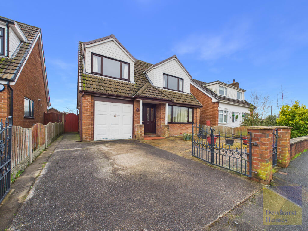 3-bed detached on Derby Road, Garstang, Preston, PR3, £320,000
