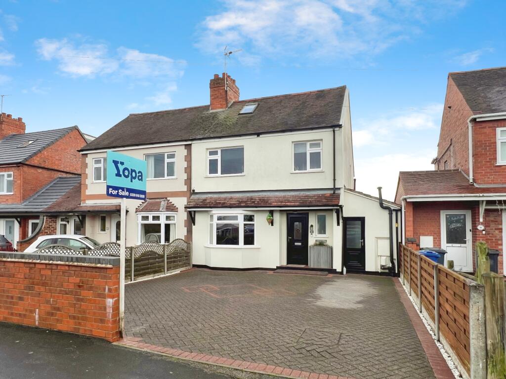 4-bed semi-detached on Green Lane, Tutbury, Burton-on-trent, DE13, £315,000