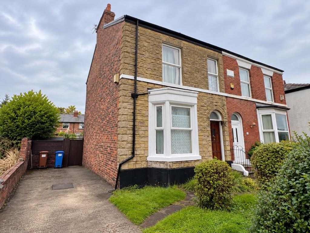 3-bed semi-detached on 214, Stockport Road, Edgeley, £210,000