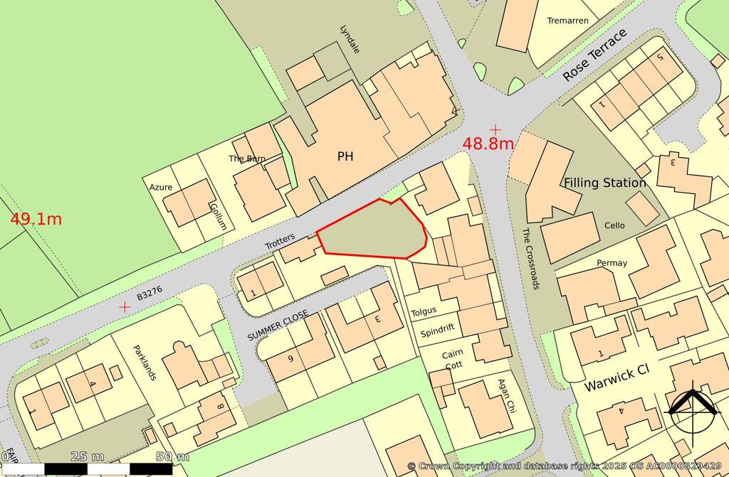 Main image of property: Land At Farmers Arms, Harlyn Road, St. Merryn, Padstow, Cornwall, PL28 8NP