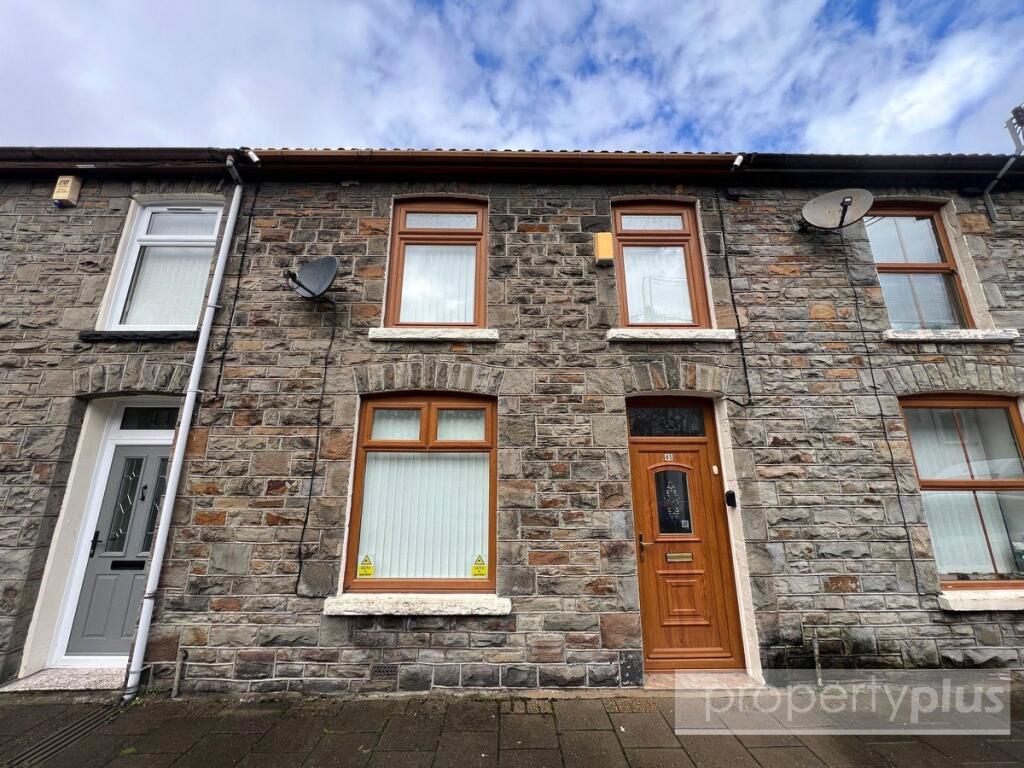 2-bed terraced on Volunteer Street, Pentre, Rhondda Cynon Taff, CF41, £114,950