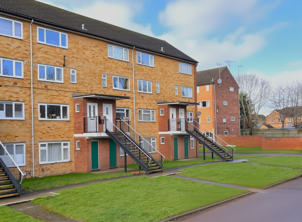 2-bed maisonette on Shepherds Mead, Hitchin, SG5, £245,000