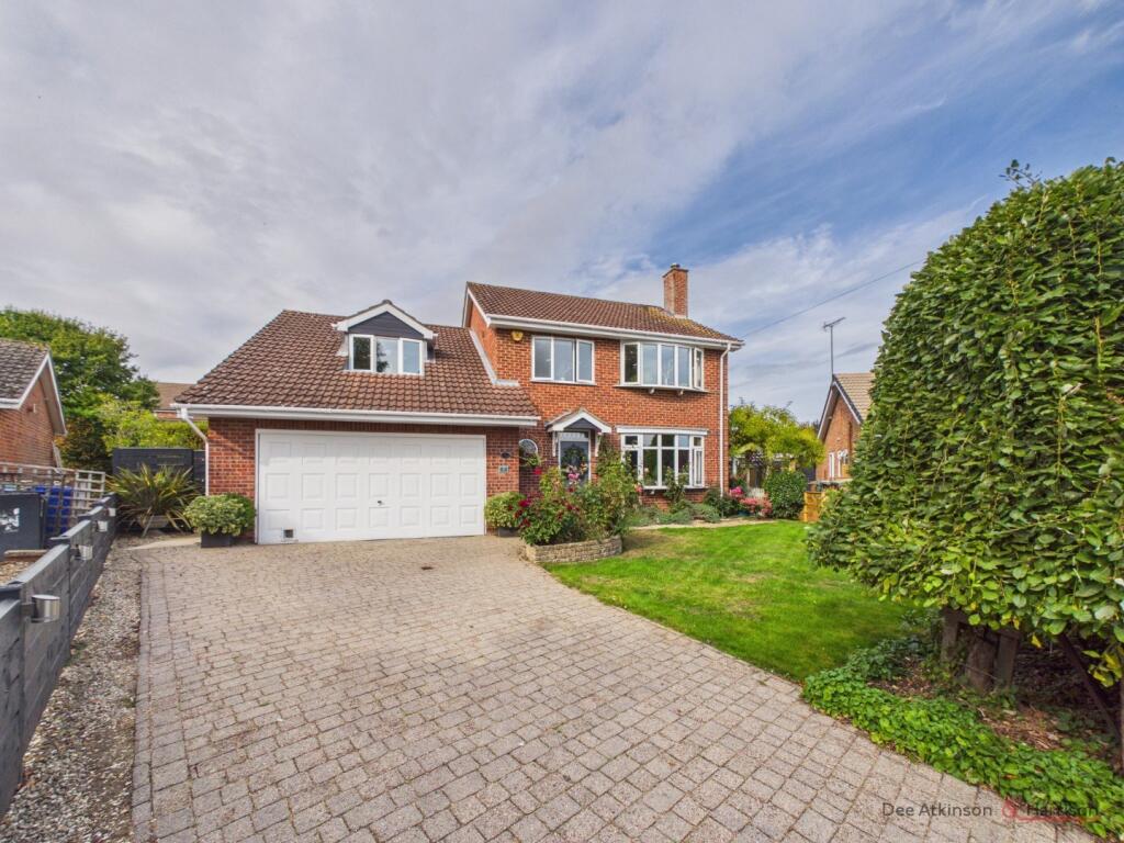 4-bed detached on Spellowgate Close, Driffield, YO25 5BN, £495,000