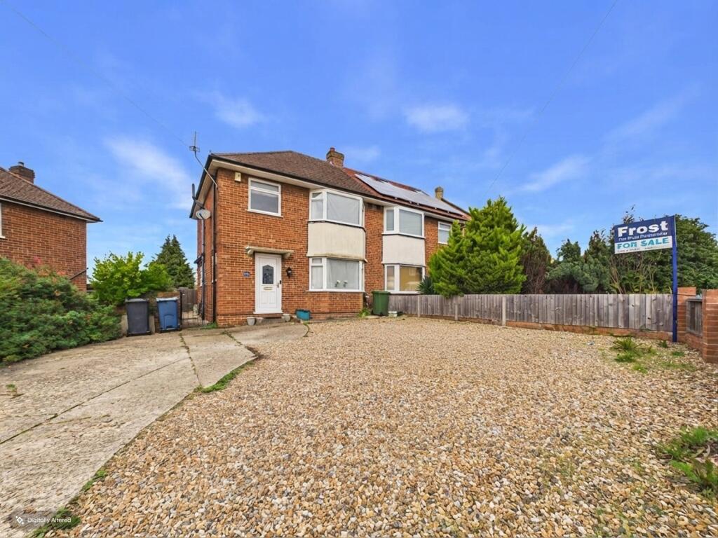 3-bed semi-detached on Hatters Lane, High Wycombe, Buckinghamshire, HP13, £450,000