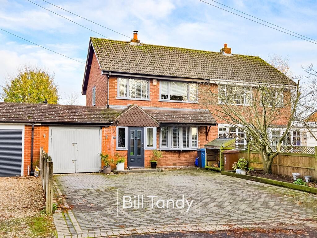 3-bed semi-detached on Wade Lane, Hill Ridware, Rugeley, WS15, £350,000