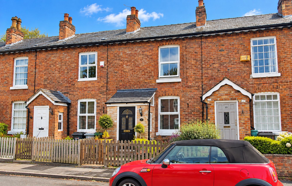 2-bed terraced on Park Road, Wilmslow, SK9, £325,000