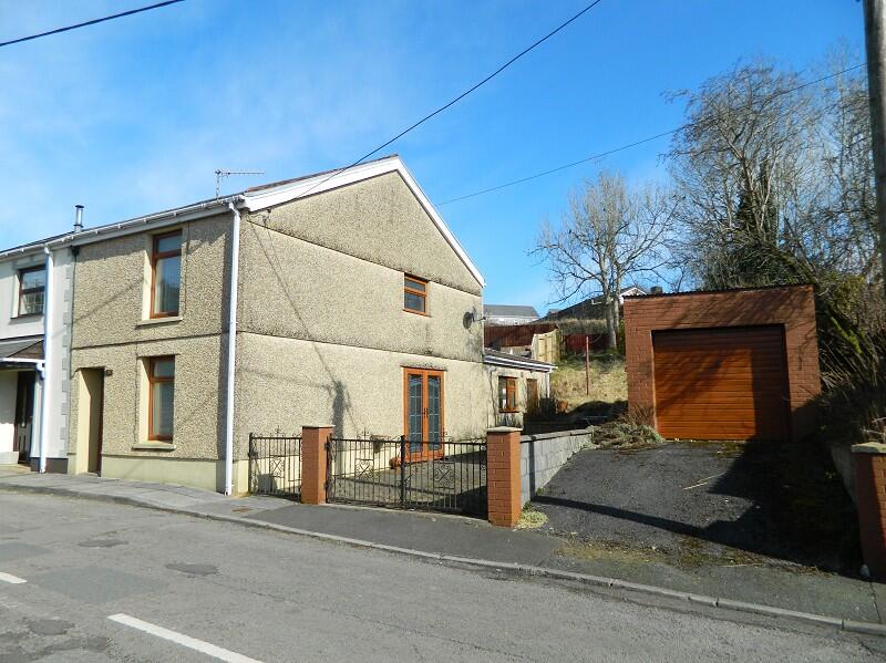 3-bed semi-detached on Scwrfa Road, Tredegar, £130,000