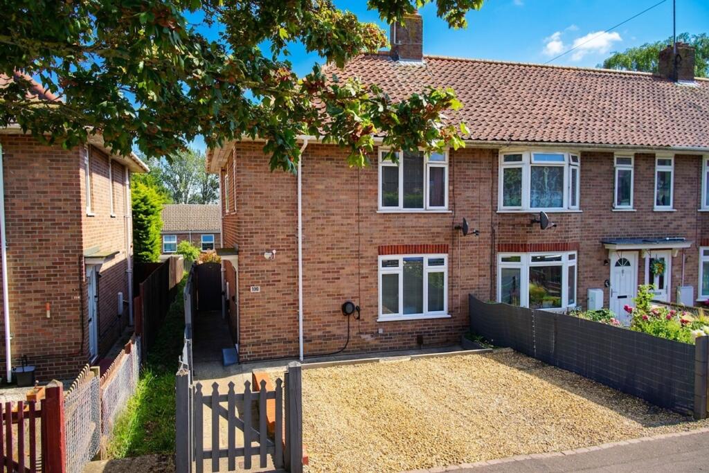 2-bed terraced on Jex Road, Norwich, £170,000