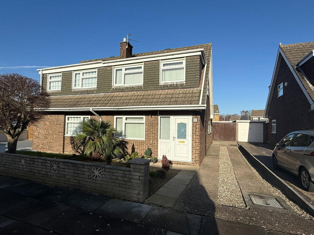 3-bed semi-detached on Lunar Drive, Bootle, £240,000