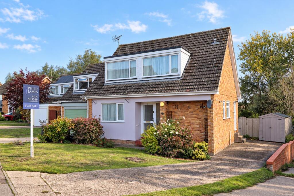 3-bed detached on Hitcham Road, Coggeshall, Colchester, £430,000