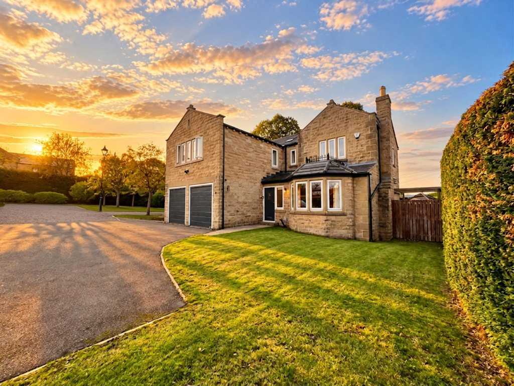 4-bed detached on Farnley View, Manor Grange, Shepley, £700,000