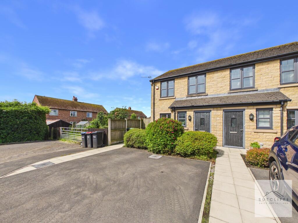 2-bed semi-detached on Poppy Field Way, Pilling, PR3, £200,000