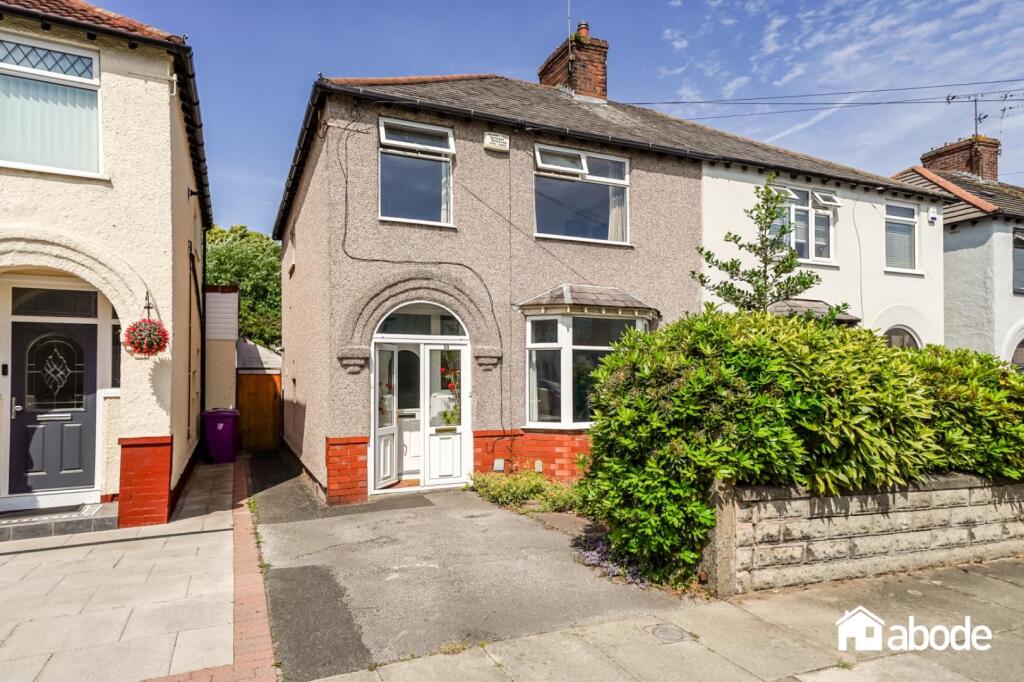 3-bed semi-detached on Oulton Road, Childwall, Liverpool, L16, £310,000