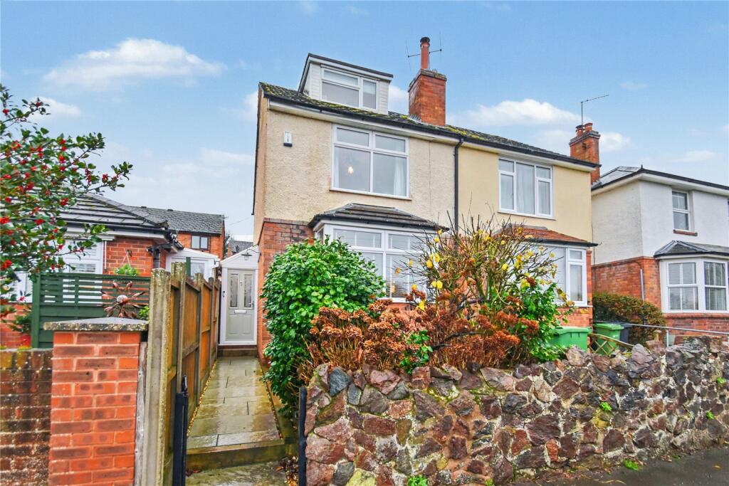 3-bed semi-detached on Waverley Street, Worcester, Worcestershire, WR5, £325,000