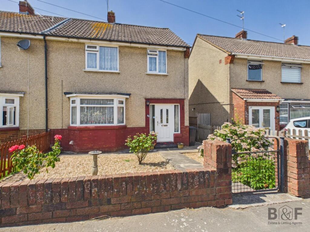 3-bed semi-detached on Royal Road, Mangotsfield, Bristol, £315,000