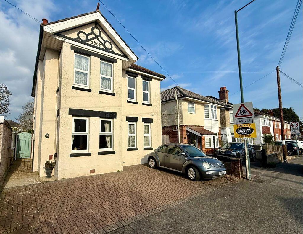 4-bed detached on Beaufort Road, Southbourne, £525,000