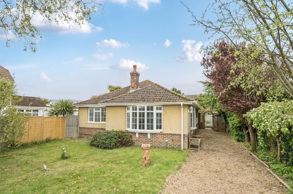2-bed detached on Barn Road, East Wittering, PO20, £450,000