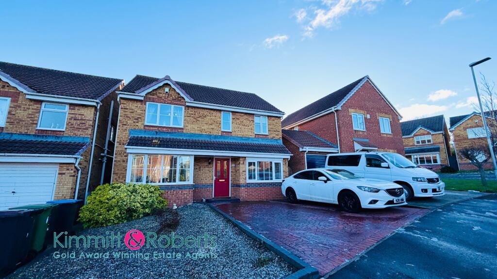 4-bed detached on Hazel Dene Way, Seaham, Durham, SR7 7PT, £260,000