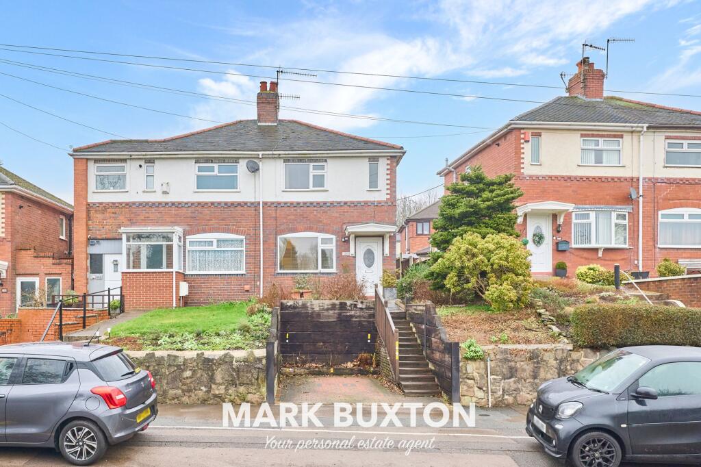 2-bed semi-detached on Silverdale Road, Silverdale, Newcastle-under-Lyme, ST5 6EG, £145,000