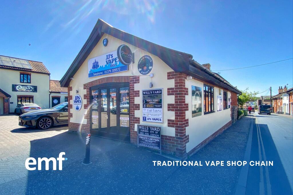 Main image of property: Vape Shop Chain For Sale in Diss, Harleston & Long Stratton, Norfolk