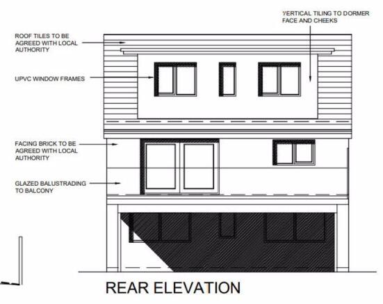 PLOT REAR ELEVATION