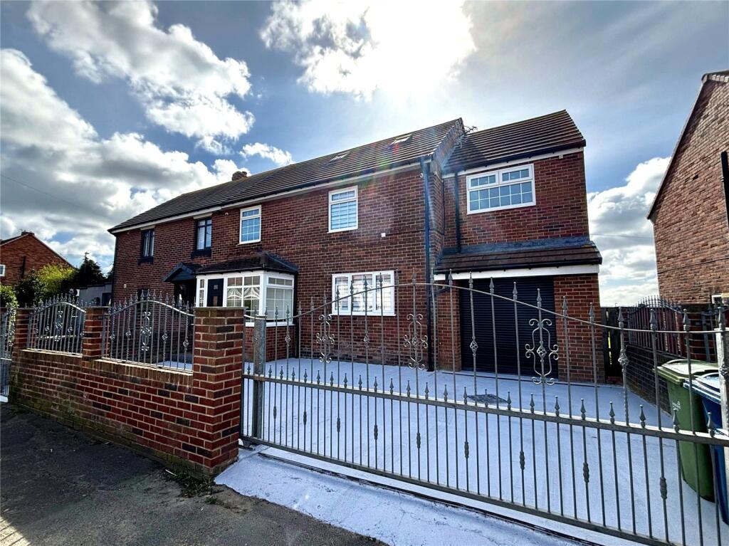 4-bed semi-detached on Queensway, Houghton Le Spring, DH5, £185,000
