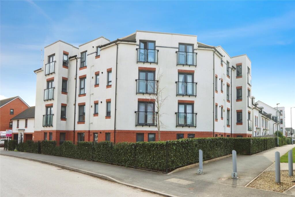 2-bed flat on Oak Dene Way, Waverley, Rotherham, South Yorkshire, S60, £140,000