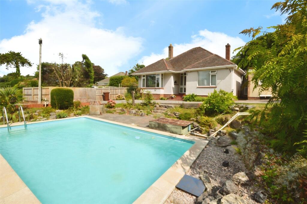 3-bed bungalow on Daddyhole Road, Torquay, Devon, £600,000