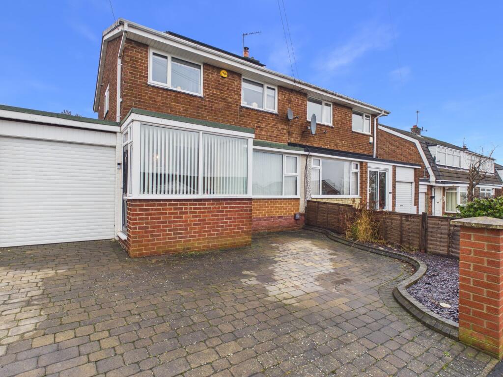 3-bed semi-detached on Callander, Ouston, DH2, £220,000