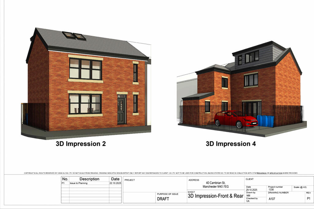 Main image of property: Land at Cambrian Street M40