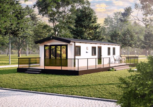 2-bed caravan on Boat Lane, Bleasby, £79,500