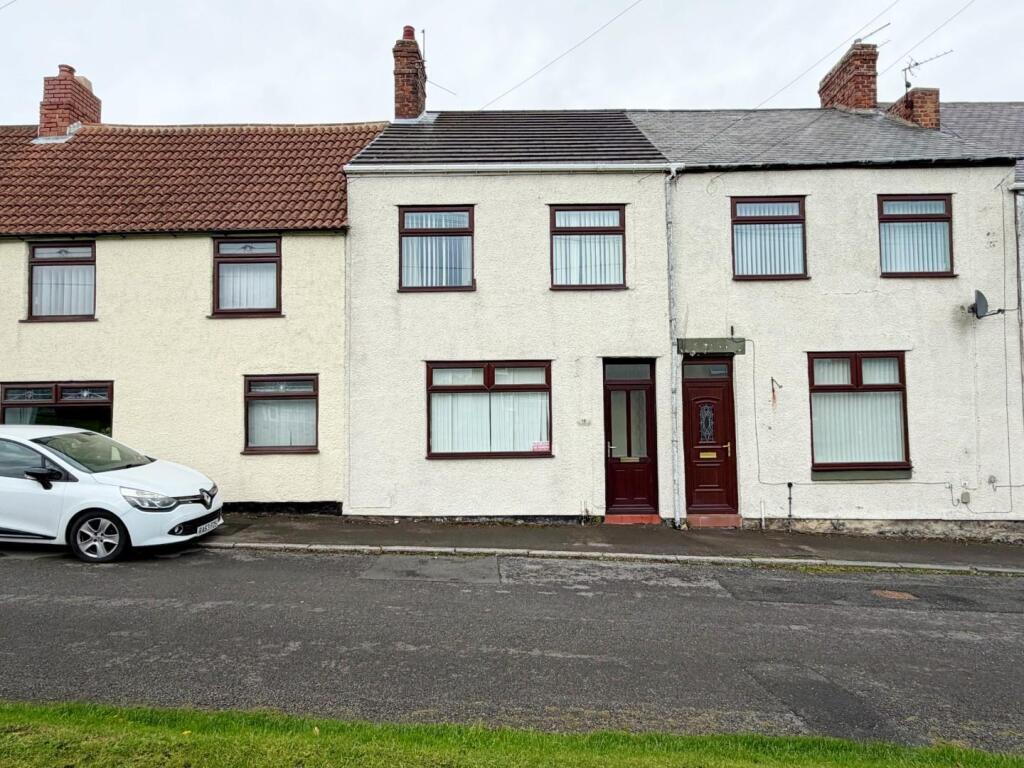 3-bed terraced on Front Street North, Trimdon Village, £94,950